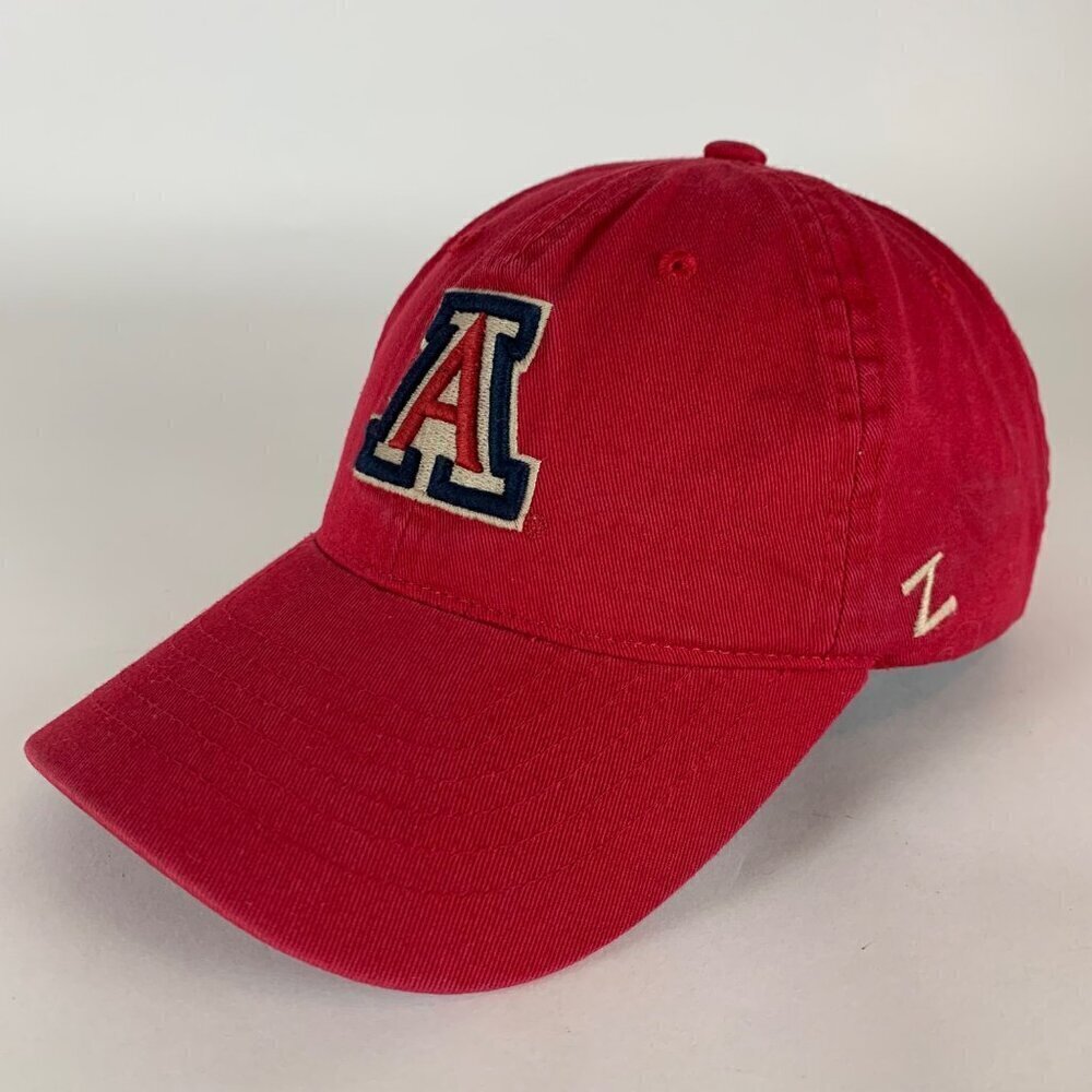 Arizona Wildcats NCAA Red Zephyr Relaxed Fit Strapback Adjustable Hat
